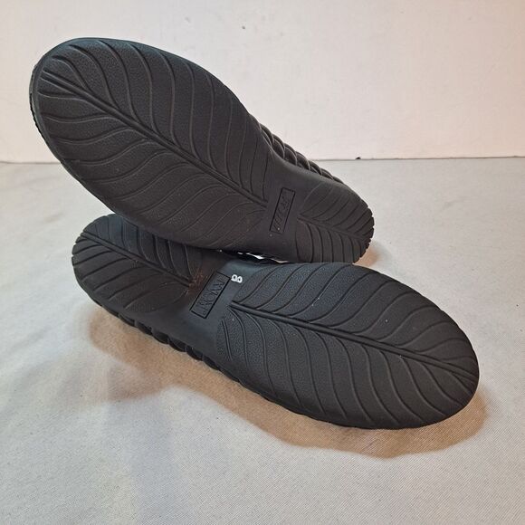 Axxiom Kota Quilted Ballet Flats Women's Size 8M Black Faux Leather - Picture 6 of 10